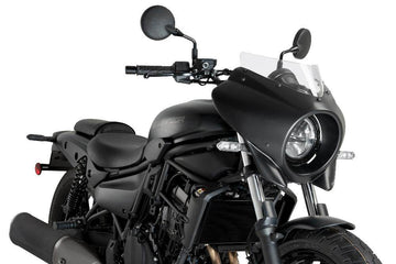 Puig Mirage Semi Fairing Sport Screen Kawasaki Eliminator 500 2024-25 - Motorcycle Performance Store