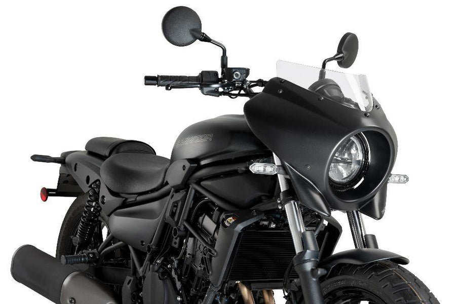 Puig Mirage Semi Fairing Sport Screen Kawasaki Eliminator 500 2024-25 - Motorcycle Performance Store
