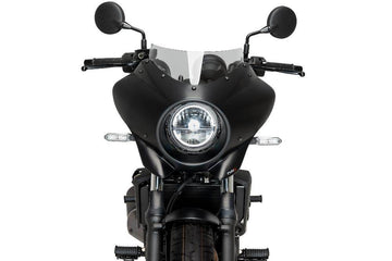 Puig Mirage Semi Fairing Sport Screen Kawasaki Eliminator 500 2024-25 - Motorcycle Performance Store