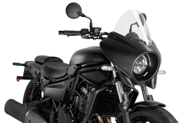 Puig Mirage Semi Fairing Touring Screen Kawasaki Eliminator 500 2024-25 - Motorcycle Performance Store