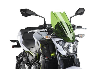 Puig Naked New Generation Touring Screen Kawasaki Z650 - 2017-19 - Motorcycle Performance Store