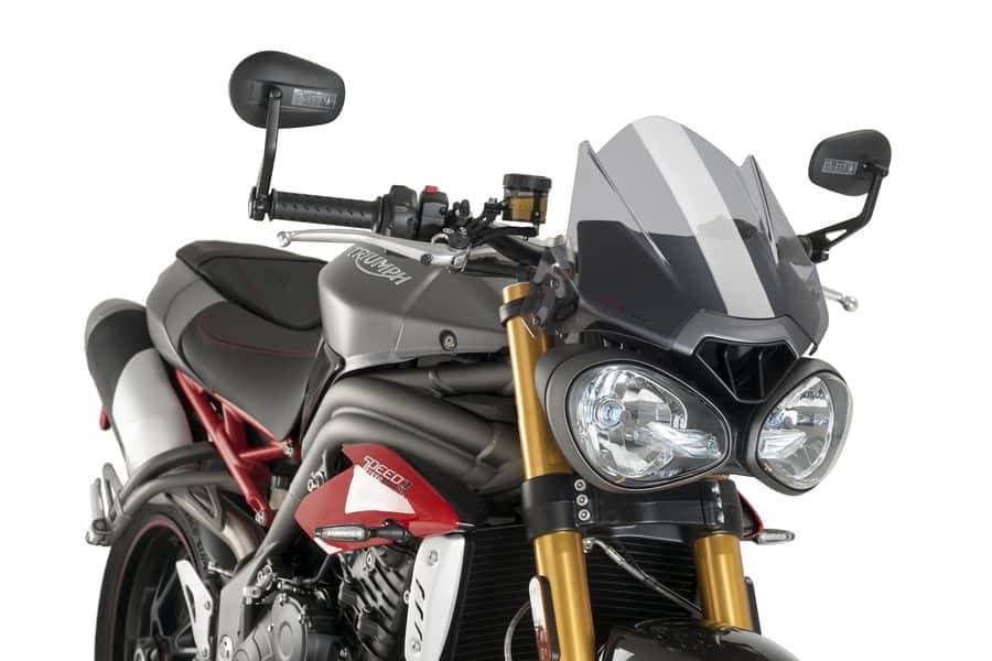 Puig New Gen Sport Screen Triumph Street Triple 765 RS 2017-19 - Motorcycle Performance Store