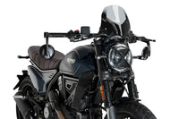 Puig New Generation Sport Screen Ducati Scrambler 800 2023-25 - Motorcycle Performance Store