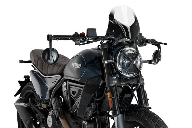 Puig New Generation Sport Screen Ducati Scrambler 800 2023-25 - Motorcycle Performance Store