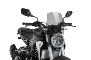 Puig New Generation Sport Screen Honda CB125R 2018-23 - Motorcycle Performance Store