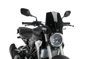 Puig New Generation Sport Screen Honda CB125R 2018-23 - Motorcycle Performance Store