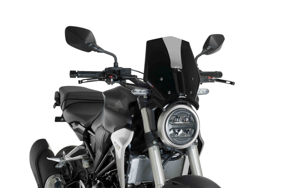 Puig New Generation Sport Screen Honda CB125R 2018-23 - Motorcycle Performance Store