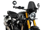 Puig New Generation Sport Screen Triumph Scrambler 400 X 2024-25 - Motorcycle Performance Store