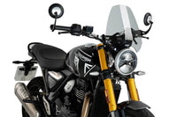 Puig New Generation Sport Screen Triumph Scrambler 400 X 2024-26 - Motorcycle Performance Store