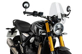 Puig New Generation Sport Screen Triumph Scrambler 400 X 2024-25 - Motorcycle Performance Store