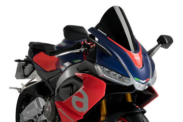 Puig R-Racer Sport Screen Aprilia RS660 2021-25 - Motorcycle Performance Store