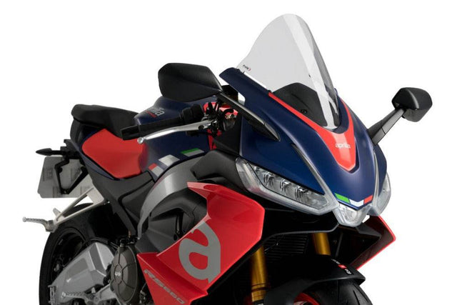 Puig R-Racer Sport Screen Aprilia RS660 2021-25 - Motorcycle Performance Store