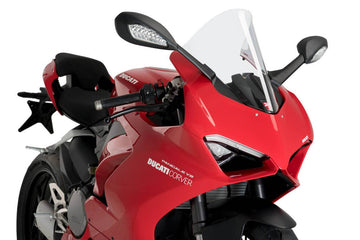 Puig R Racer Screen Ducati Panigale V2 2020-24 - Motorcycle Performance Store