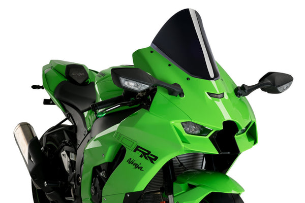 Puig R Racer Screen Kawasaki ZX-10RR 2021-25 - Motorcycle Performance Store