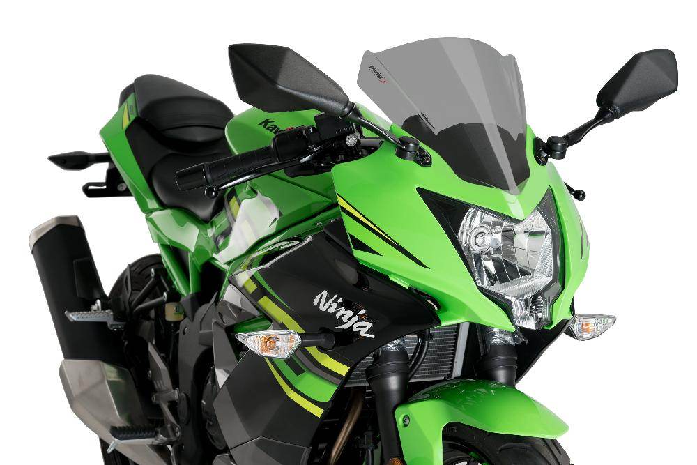 Puig Racing Screen - Kawasaki Ninja 125 2019-23 - Motorcycle Performance Store