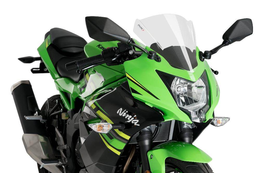 Puig Racing Screen - Kawasaki Ninja 125 2019-23 - Motorcycle Performance Store