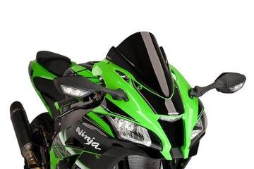 Puig Racing Screen Kawasaki ZX-10RR 2017-20 - Motorcycle Performance Store