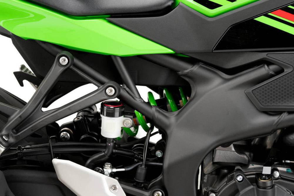 Puig Rear Brake Fluid Resevoir Cover Kawasaki ZX-4R 2024-25 - Motorcycle Performance Store