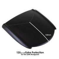 Puig Rear Extenda Fenda Kawasaki Z1000SX 2017-19 - Motorcycle Performance Store
