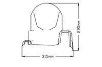 Puig Rear Hugger Honda Transalp XL 750 2023-24 - Motorcycle Performance Store