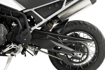 Puig Black Rear Hugger Triumph Tiger 900 2020-25 - Motorcycle Performance Store