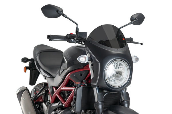 Puig Retro Semi Fairing Suzuki SV650 2016-25 - Retro Semi Fairing