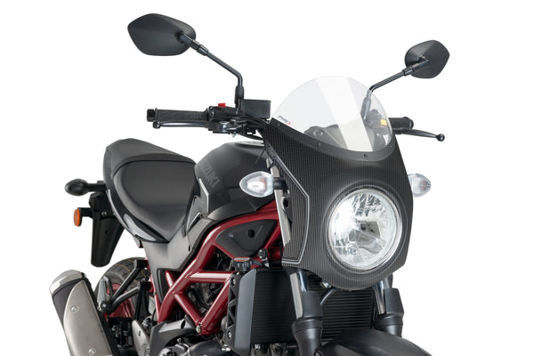 Puig Retro Semi Fairing Suzuki SV650 2016-25 - Retro Semi Fairing