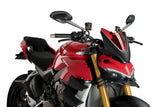 Puig Sports Screen - Ducati Streetfighter V2 2022-24 - Motorcycle Performance Store