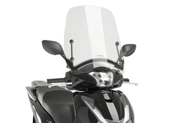 Puig T.S Windscreen Honda SH150i 2017-20 - Motorcycle Performance Store