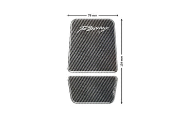 Puig Tank Pad - Carbon Look Mini - Tank Pads