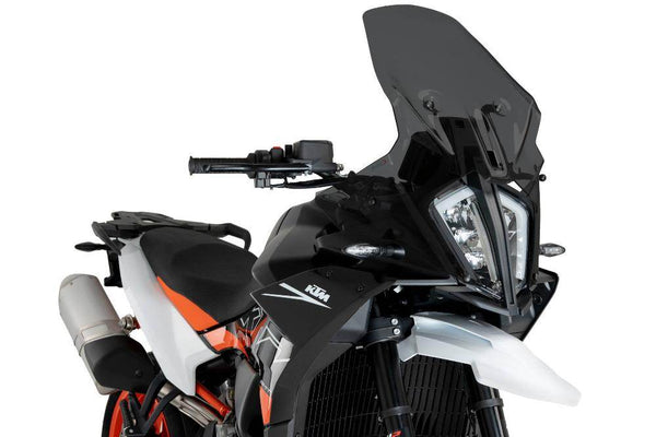 Puig Touring Screen KTM 890 SMT 2023-24 - Motorcycle Performance Store