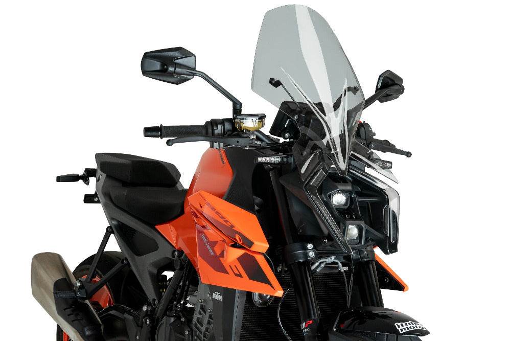 Puig Touring Screen KTM Duke 990 2024-25 - Motorcycle Performance Store