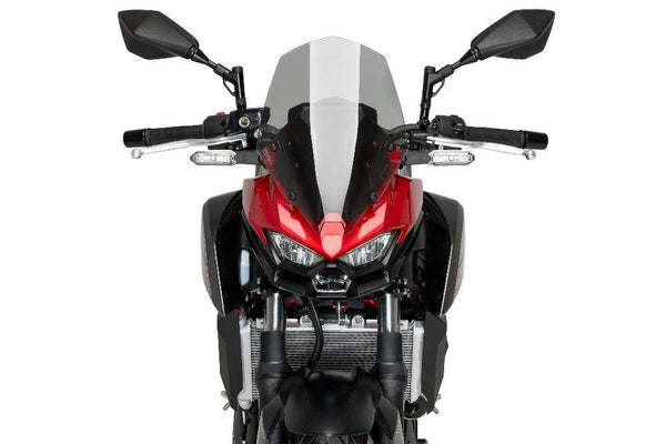 Puig Touring Screen Kawasaki Z500 2024-25 - Motorcycle Performance Store