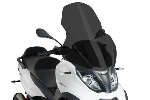 Puig Touring Screen Piaggio MP3 500 2018-22 - Motorcycle Performance Store