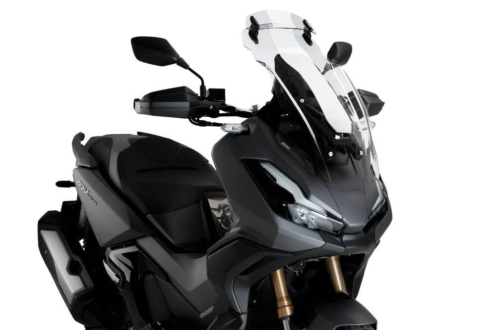 Puig Touring Screen with Visor Honda ADV 350 2022-25 - Motorcycle Performance Store