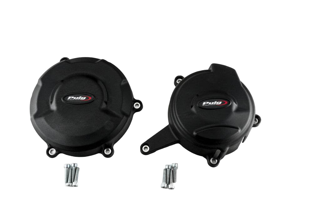 Puig Track Engine Covers Ducati Panigale V4 2018-24 - Motorcycle Performance Store