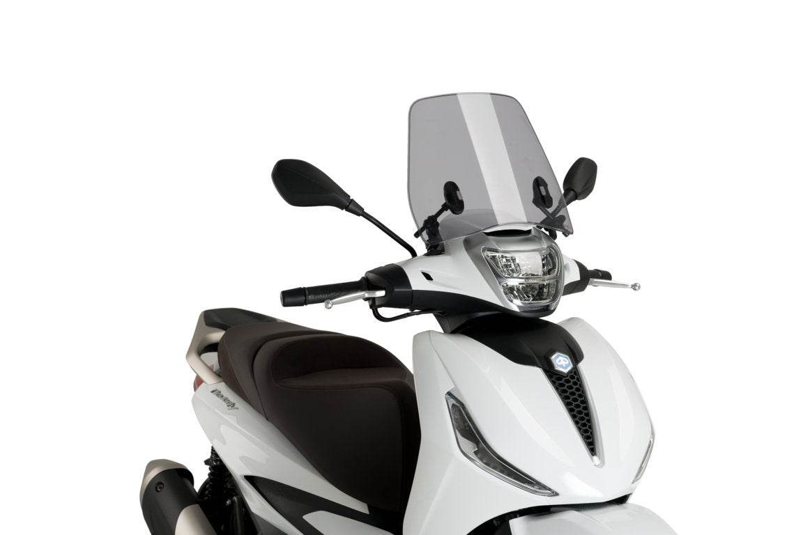 Puig Trafic Screen Piaggio Beverly 300 2022-23 - Motorcycle Performance Store