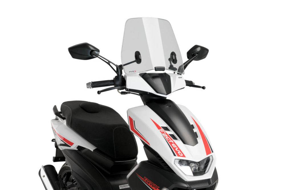 Puig Trafic Windshield Keeway Fact Evo 125 2021-25 - Motorcycle Performance Store
