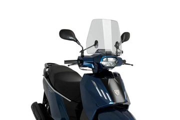 Puig Trafic Windshield Peugeot Tweet 125 GT 2025 - Motorcycle Performance Store
