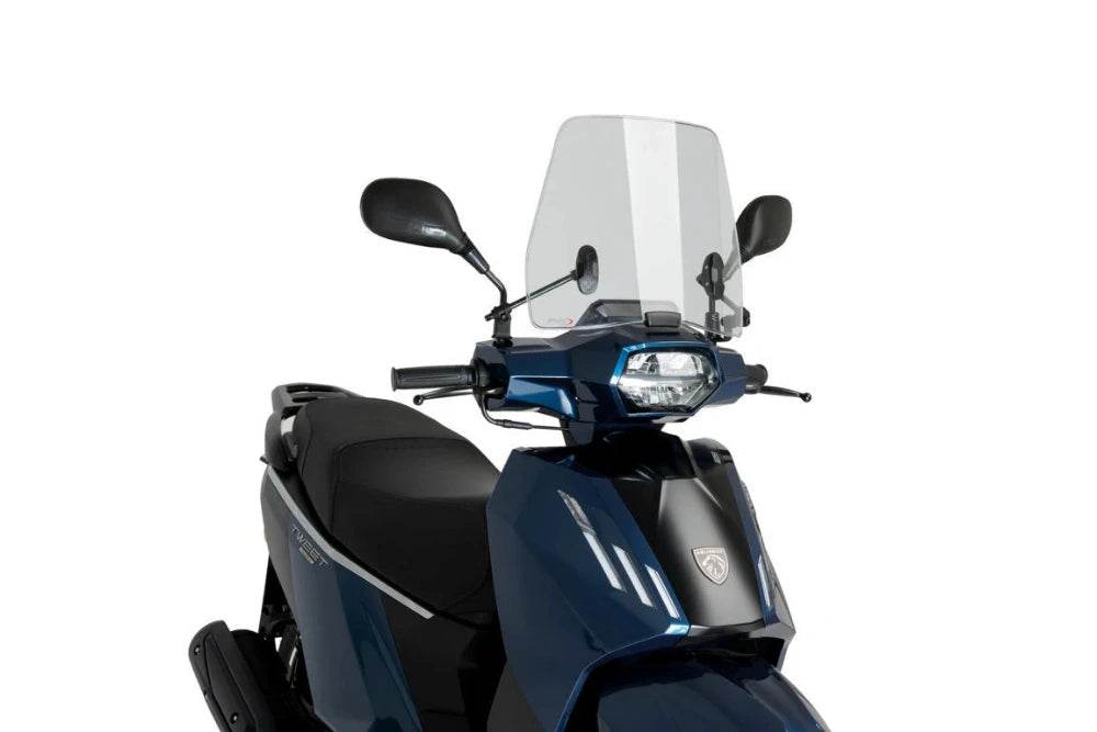 Puig Trafic Windshield Peugeot Tweet 125 GT 2025 - Motorcycle Performance Store