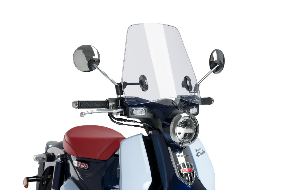 Puig Urban Windshield Honda Super Cub C125 2019-25 - Motorcycle Performance Store