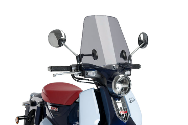 Puig Urban Windshield Honda Super Cub C125 2019-25 - Motorcycle Performance Store