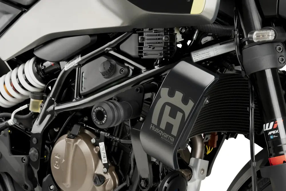 Puig Vintage Frame Sliders Husqvarna Vitpilen 401 2024-25 - Motorcycle Performance Store