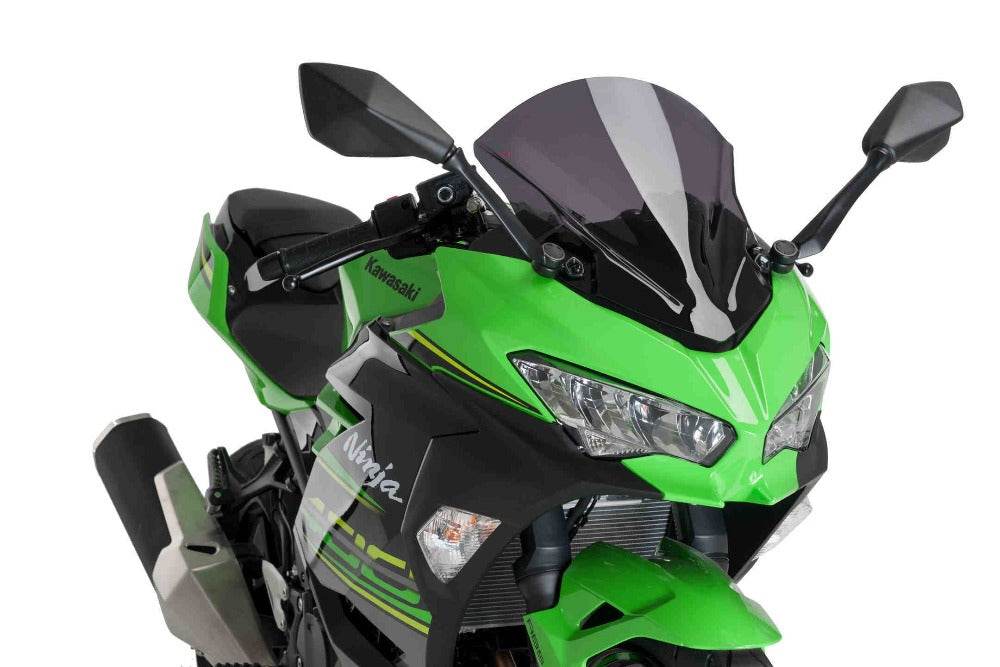 Puig Z Racing Screen Kawasaki NINJA 400 2018-24 - Motorcycle Performance Store