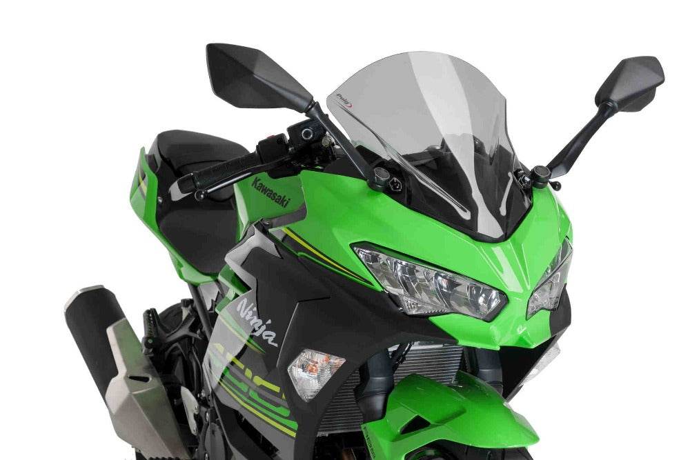 Puig Z Racing Screen Kawasaki NINJA 400 2018-24 - Motorcycle Performance Store