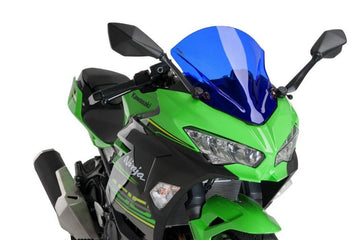 Puig Z Racing Screen Kawasaki NINJA 400 2018-24 - Motorcycle Performance Store