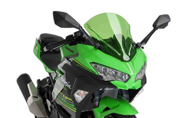 Puig Z Racing Screen Kawasaki NINJA 400 2018-24 - Motorcycle Performance Store