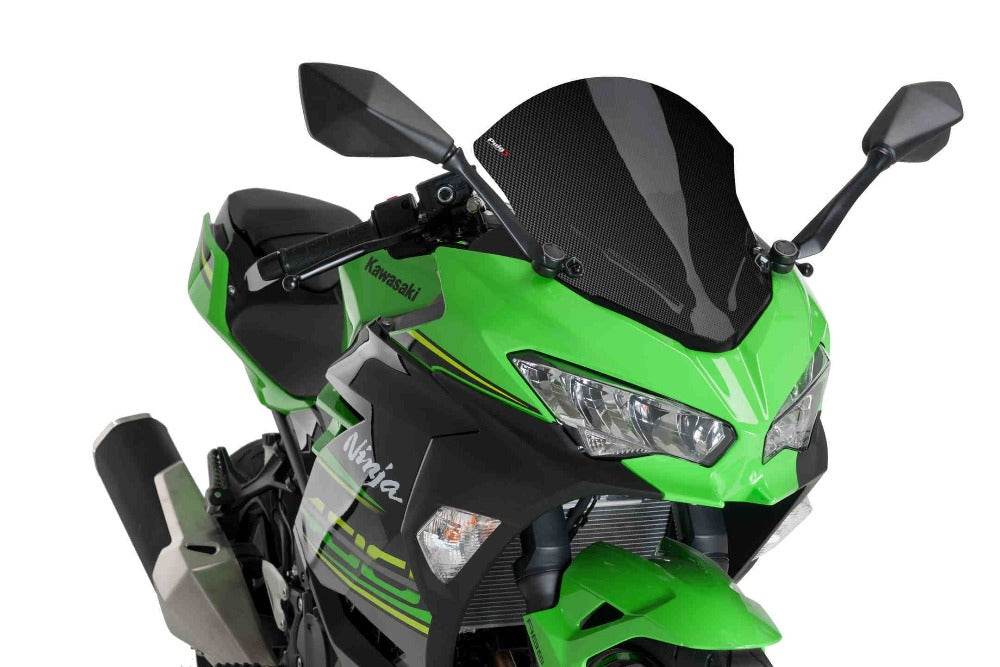 Puig Z Racing Screen Kawasaki NINJA 400 2018-24 - Motorcycle Performance Store