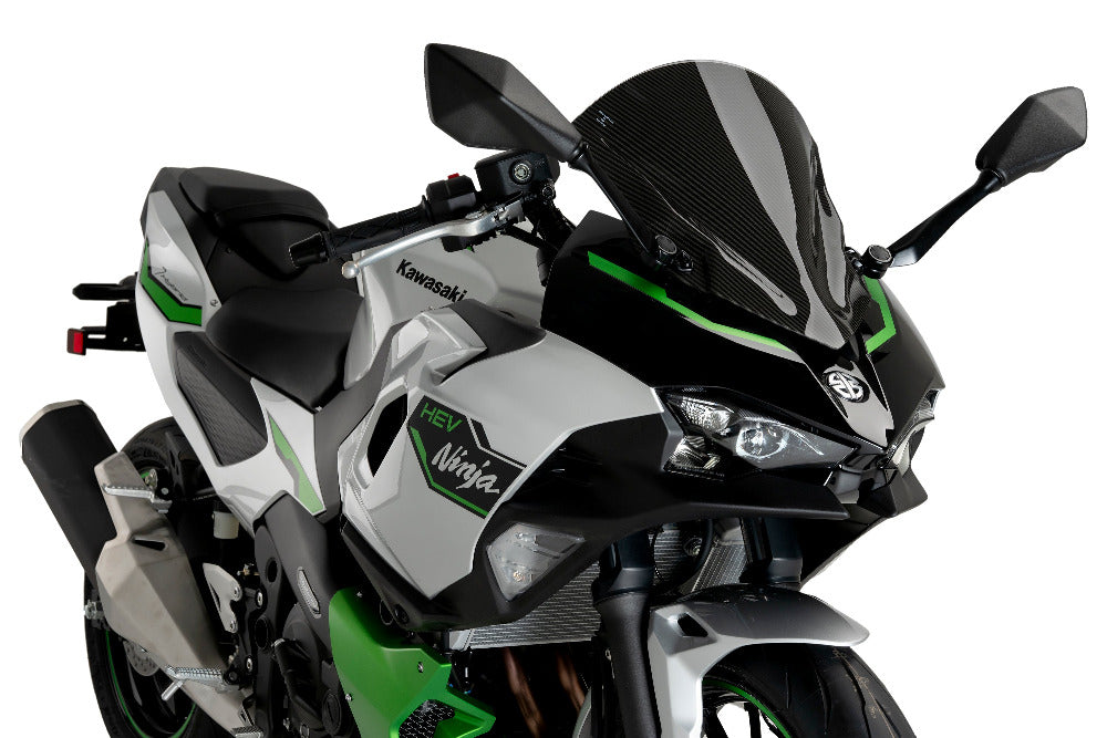 Puig Z Racing Screen Kawasaki Ninja 7 Hybrid 2024-25 - Motorcycle Performance Store