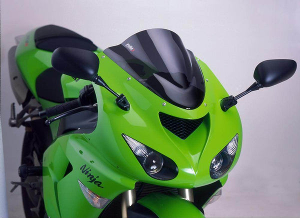Puig Z Racing Screen Kawasaki ZX-10R 2006-07 - Motorcycle Performance Store